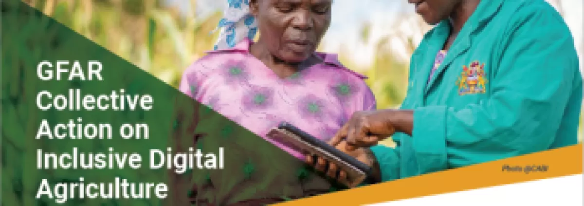 Concept Note for GFAR Collective Action on Inclusive Digital Transformation of Agriculture